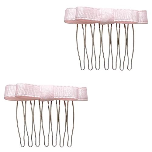 Süße Haarschleifen, Schleife, Haarkamm, Haarnadel für Mädchen, seitlicher Pony, französische Haarspangen, Seitennadel, elegantes Haarstyling-Werkzeug, Kinder-Haarnadel von Fahoujs