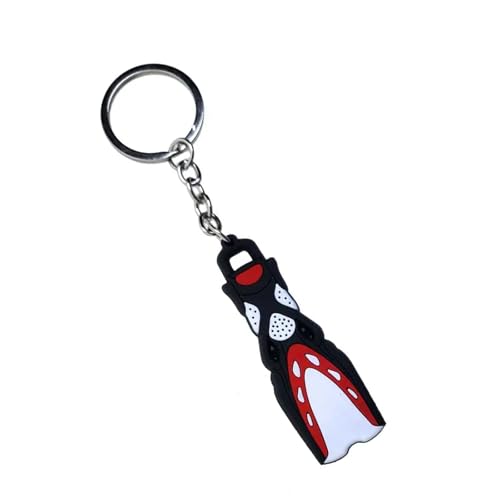 Tauchflossenschlüsselring Tragbarer Tauch Flossen Schlüsselringe Silikon Sturdy Keychain Accessoire Für Fan Tauchflossenschlüsselring Tragbarer Tauch Flossen Schlüsselringe Silikon Sturdy Keychain Accessoire Für Fan von Fahoujs