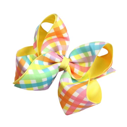 Themenhaft Farbenfrohe Bowknot Haarclip Großer Haare Barrette Für Kinder Und Frauen Urlaubsthema Kopfbedeckung Accessoires von Fahoujs