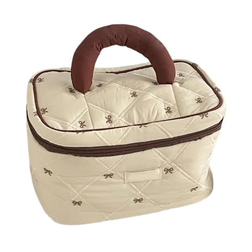 Tragbare Bögen Mit Großer Kapazität Kosmetische Tasche Für Frauen Und Mädchen Reisen Make Up Organisiert Mit Mehreren Fächern Stilvolle Frauen Toilettenbeutel von Fahoujs