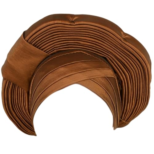 Unisex Afrikanische Turban Wrack Stretch Stirn Stirnband Accessoire Mode Afrikanische Kopfschalwrap von Fahoujs