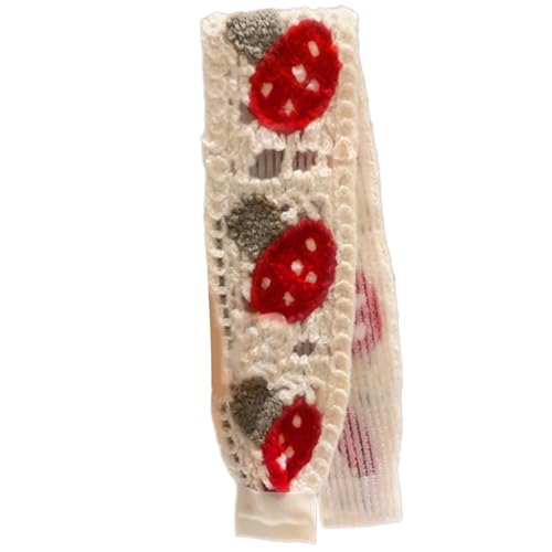 Unisex Vintage Strick Haarband Stricken Florale Stirnband Stickbücher Für Verschiedene Frisuren Und Anlässe Geeignet von Fahoujs