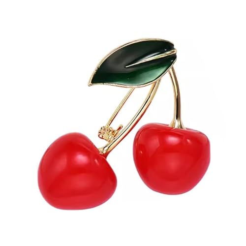 Unverwechselbare Kirschen Brosche Statement Party Perfekt Für Trendsetter Die Einzigartige Modeaussagen Suchen Harzschmuck von Fahoujs