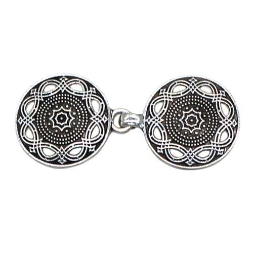 Vintage Pullover Clip Cape Cloak Clips Mode Antike Auskundigende Blumenform Schalkragen Verschluss Für Mädchen Frauen von Fahoujs