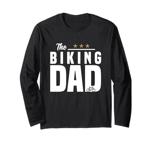The Biking Dad Fahrrad Gadgets Für Männer Fahrradliebhaber Langarmshirt The Biking Dad Fahrrad Gadgets Für Männer Fahrradliebhaber Langarmshirt von Fahrrad Gadgets für Männer und Vatertag Geschenk