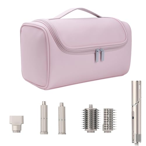 Etui für Shark Dyson – Reiseetui kompatibel mit Dyson Airwrap, rosa Aufbewahrungstasche für Haarwerkzeuge, tragbarer Reise-Organizer Airwrap Stylist, Pink von Faietineo