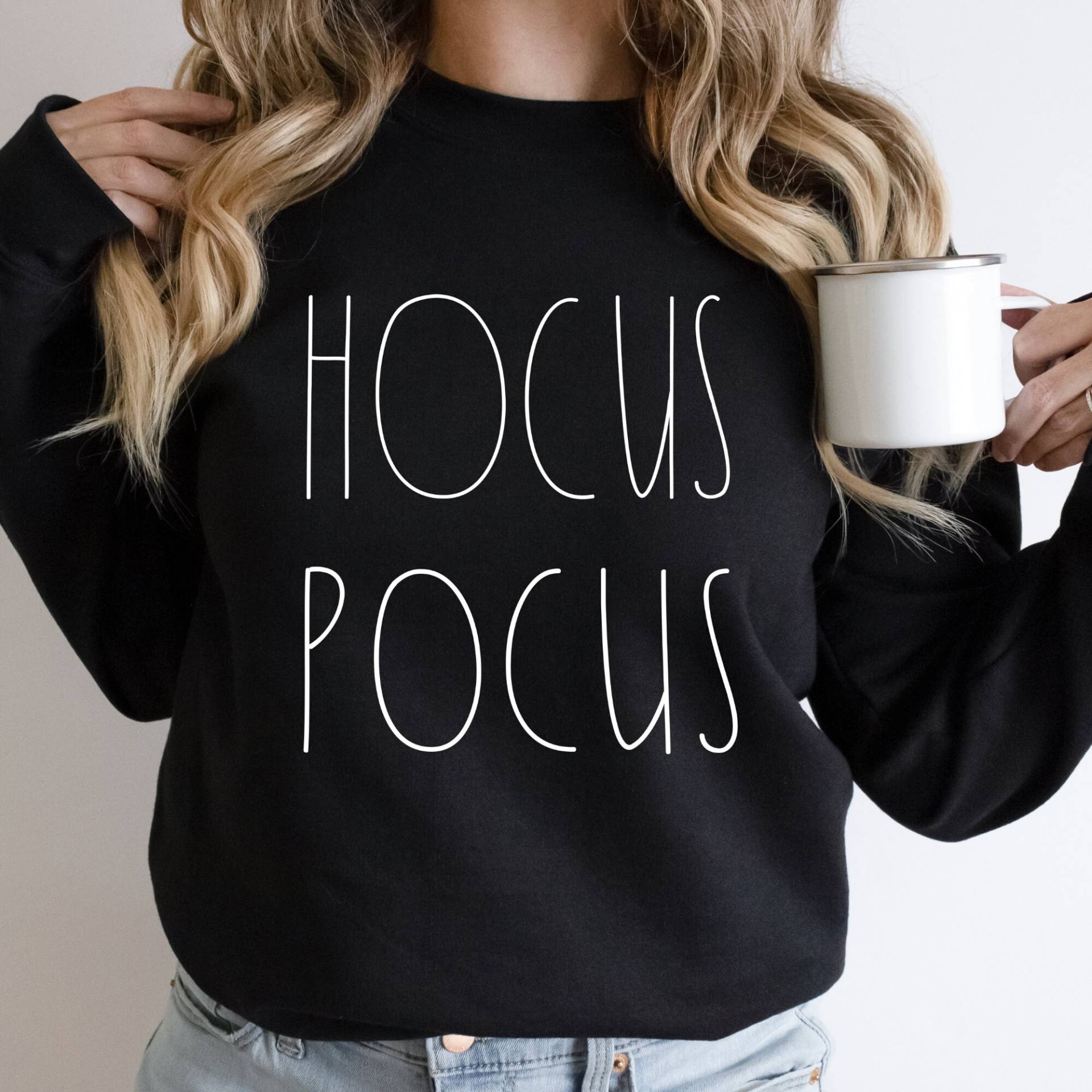 Sanderson Schwestern Sweatshirt, Hokus Pokus, Pokus Rae Dunn Inspiriert Shirt, Halloween Becher, Dekor von FailedScientistCafe