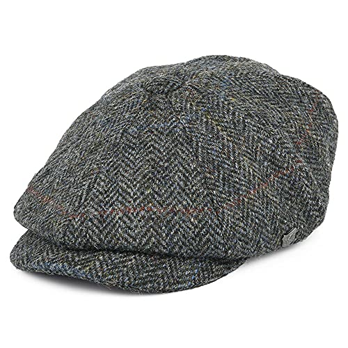 Failsworth Harris Tweed Ballonmütze - Gemischte Grautöne - 59 Failsworth Harris Tweed Ballonmütze - Gemischte Grautöne - 59 von Failsworth