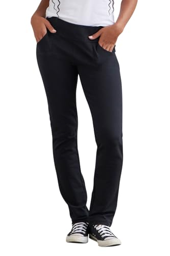 Fair Indigo Damen Bio-Strickhose mit Taschen, Schwarz, X-Klein Fair Indigo Damen Bio-Strickhose mit Taschen, Schwarz, X-Klein von Fair Indigo