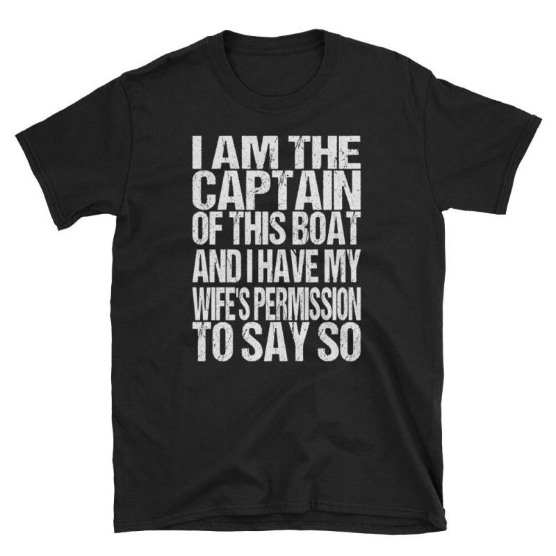 Lustiges Boot Kapitän Shirt/Ich Bin Der T-Shirt Bootfahren Geschenk Stegboot See Herren Für Papa G von FairOaksDesigns
