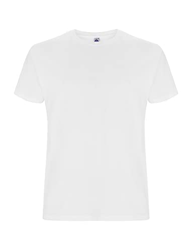 FairShare Fairtrade Organic Unisex T-Shirt (Medium, Weiß) von FairShare