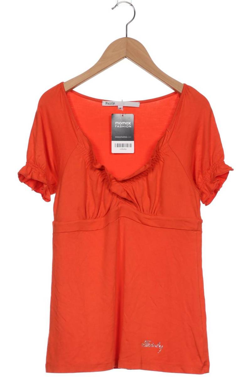 Fairly Damen T-Shirt, orange von Fairly