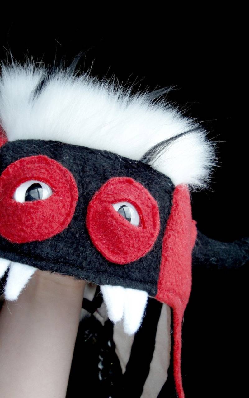 Versandfertig - Queen Of Hearts Hungry Hat Versandfertig - Queen Of Hearts Hungry Hat von FairlyEnchanted