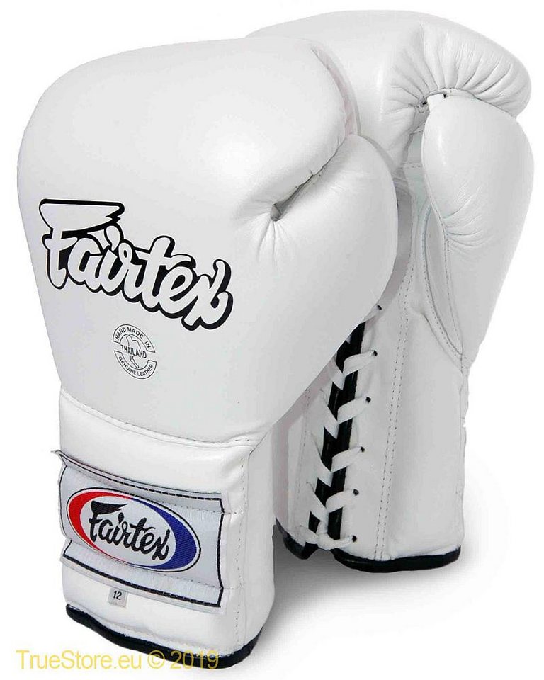 Fairtex Boxhandschuhe Fairtex BGL7 Leder Boxhandschuhe Mexican, BGL7 Mexican Style mit Schnürverschluss von Fairtex