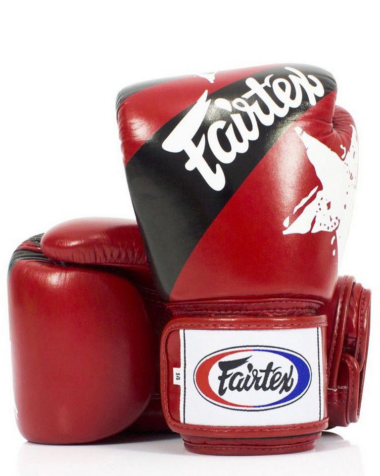 Fairtex Kickboxhandschuhe Fairtex BGV1-N Leder Boxhandschuhe Tight Fit - Nation Print, Handgefertigt in Thailand Fairtex Kickboxhandschuhe Fairtex BGV1-N Leder Boxhandschuhe Tight Fit - Nation Print, Handgefertigt in Thailand von Fairtex