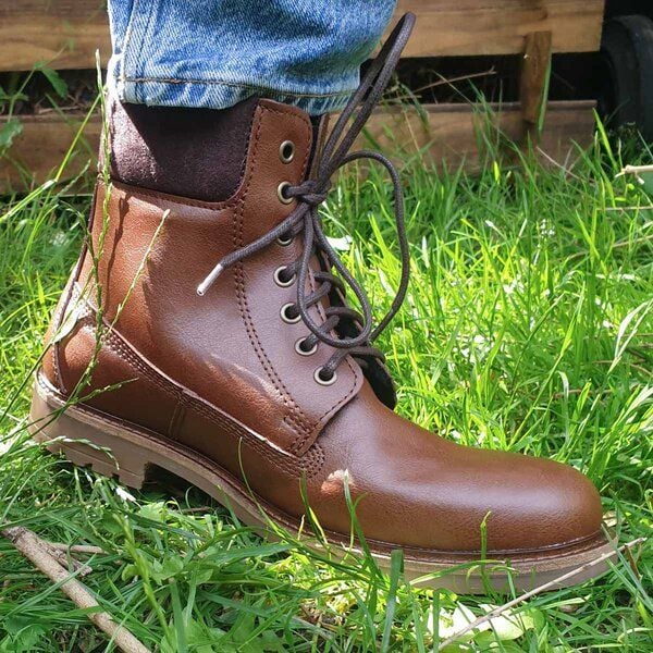 Fairticken Gefütterte vegane Stiefel Unisex BEJA (Microfaser) von Fairticken