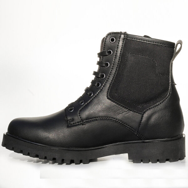 Fairticken Stiefel Vegan Unisex BORBA (schwarz, Microfaser) von Fairticken