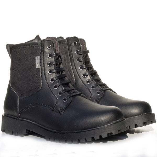 Fairticken Stiefel Vegan Unisex BORBA (schwarz, Microfaser) von Fairticken