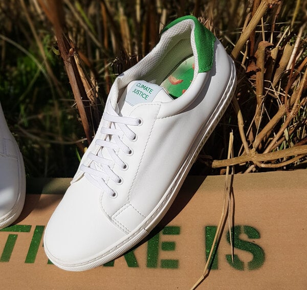 Fairticken Vegane CLIMATE JUSTICE Solidaritäts-Sneaker von Fairticken