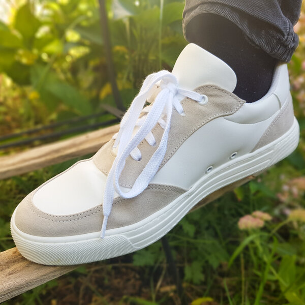 Fairticken Vegane Unisex-Sneaker FERREL mit veganem "Mais"-Leder von Fairticken