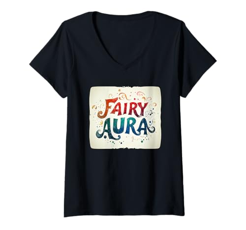 Damen Schönes Märchen-Kostüm T-Shirt mit V-Ausschnitt Damen Schönes Märchen-Kostüm T-Shirt mit V-Ausschnitt von Fairy Tale Outfit
