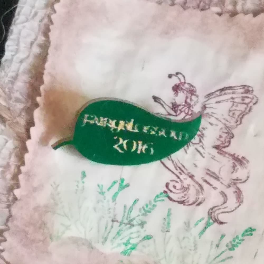Sale 2016 Event Pin Dross Rabatt Avail Für Diesen Artikel, Fairyblossom Festival, Green Leaf Acryllic von FairyApothecary1