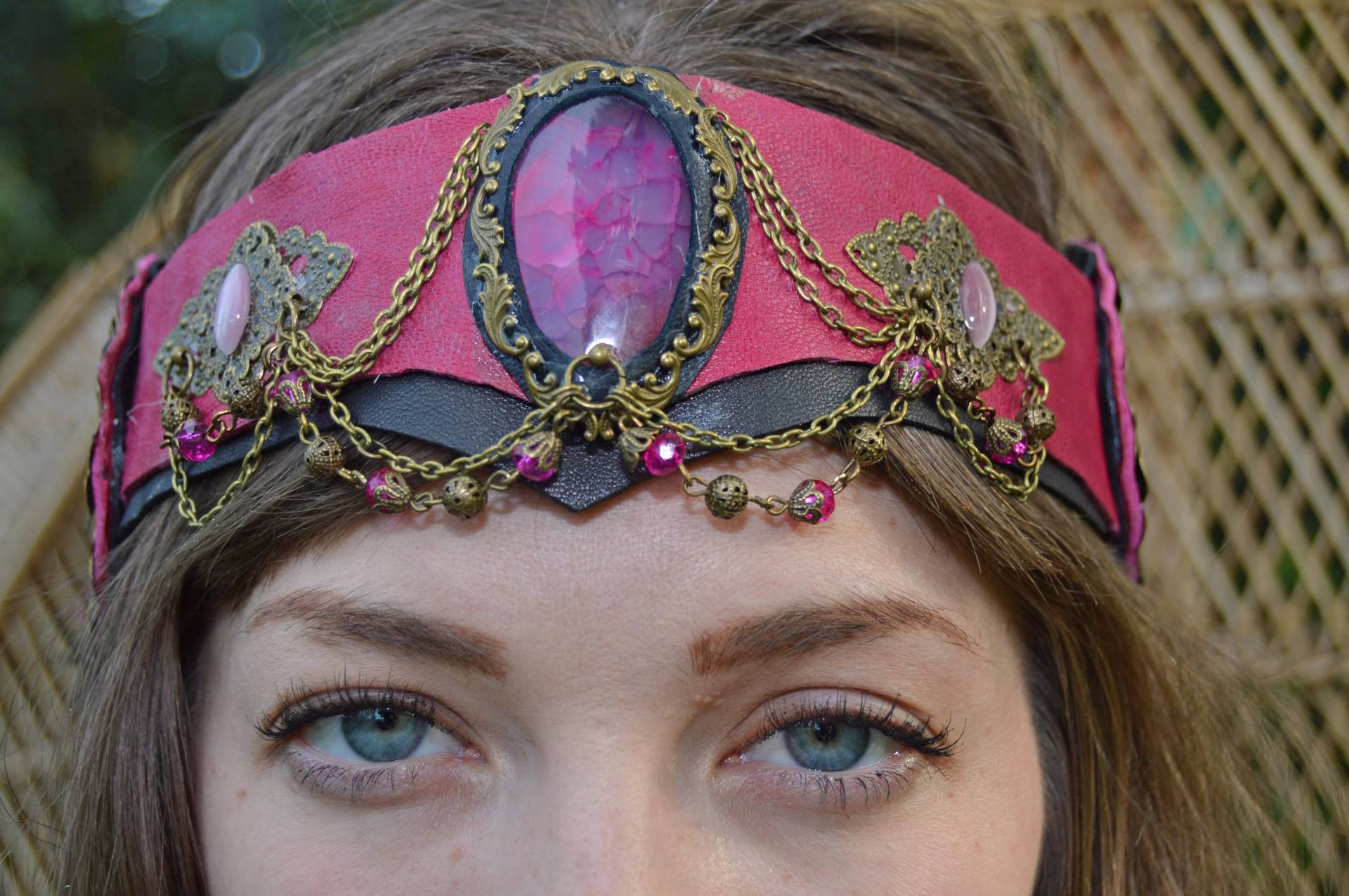 Rosa Fee, Göttin, Priesterin Kopfschmuck Rosa Fee, Göttin, Priesterin Kopfschmuck von FairyBirdGoddess