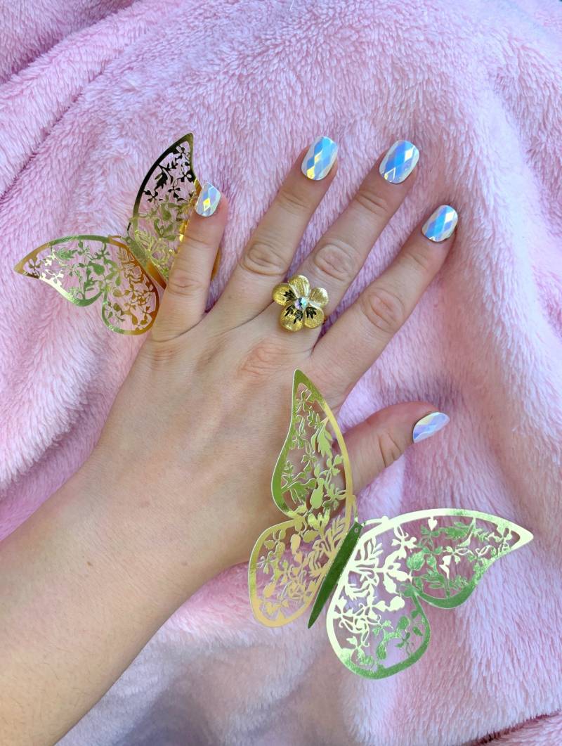 stiefmütterchen Ring | -Veilchen Johnny Jump Up Blume Blumen Verstellbarer stiefmütterchen Ring | -Veilchen Johnny Jump Up Blume Blumen Verstellbarer von FairyBlossomShop