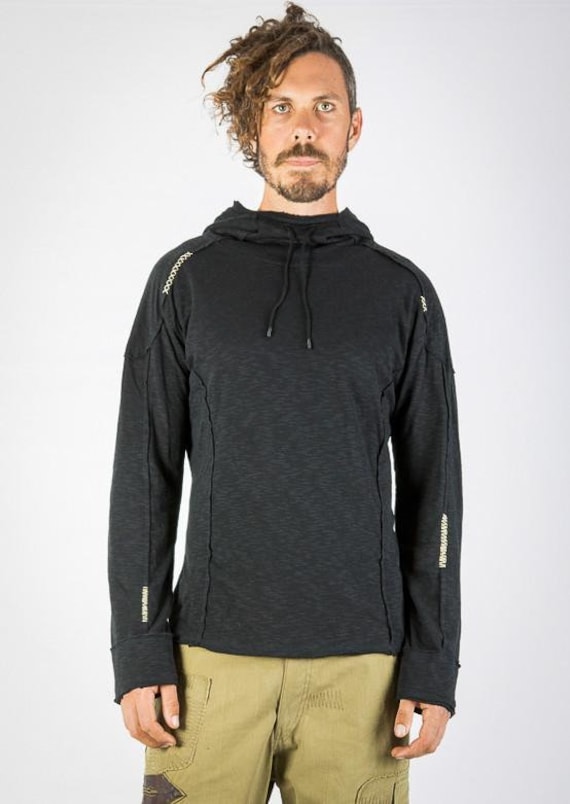 Festival Hoodie Männer - Burning Man Pullover Gothic Unisex Gemütlicher Kleidung Hippie von FairyFlossTribe