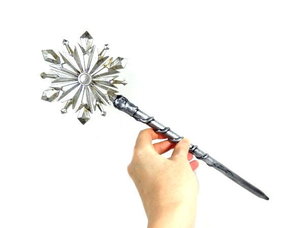 16, 5 Zoll Schneeflocke Fee Patenstab Silber Zauberstab Hexe Wicca Zepter Pate Geschenk Nr 2 16, 5 Zoll Schneeflocke Fee Patenstab Silber Zauberstab Hexe Wicca Zepter Pate Geschenk Nr 2 von FairyMeShop