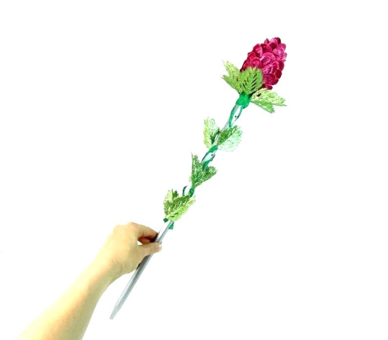23.25 Zoll Blumenfee Zauberstab Fee Zepter Hexenstab Party Wand 23.25 Zoll Blumenfee Zauberstab Fee Zepter Hexenstab Party Wand von FairyMeShop