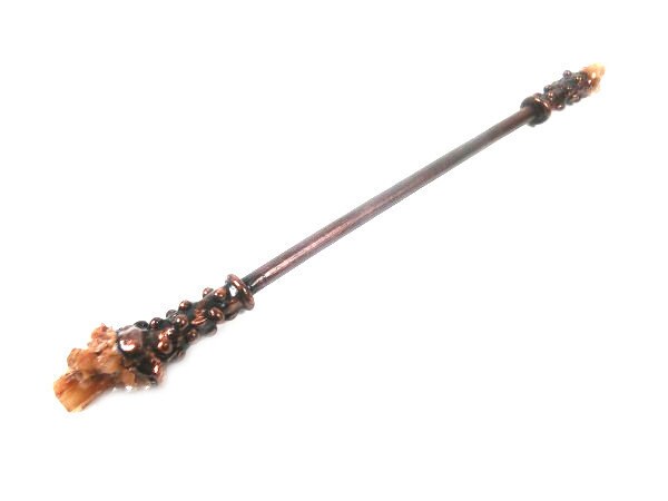 Aragonit Zauberstab 21, 5 Zoll Silber Zauberer Patentante Geschenk Edelstein Magie Fee Wicca Nana Stressabbau Aragonit Zauberstab 21, 5 Zoll Silber Zauberer Patentante Geschenk Edelstein Magie Fee Wicca Nana Stressabbau von FairyMeShop
