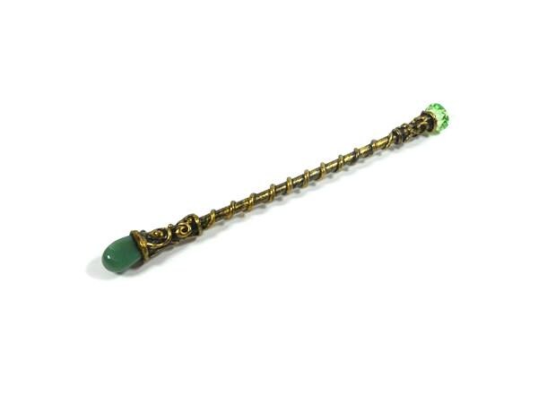 Aventurin Zauberstab Schwarzgold Hexenmeister Edelstein Wicca Kristallstein Aventurin Zauberstab Schwarzgold Hexenmeister Edelstein Wicca Kristallstein von FairyMeShop