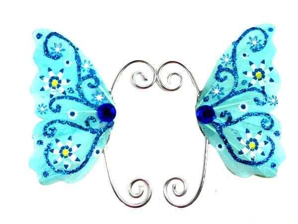Blau Silber Fee Ohrmanschetten Earwings Ohrflügel Feenflügel Schmetterling Flügel Kostüm Cosplay Orange Gold Blau Silber Fee Ohrmanschetten Earwings Ohrflügel Feenflügel Schmetterling Flügel Kostüm Cosplay Orange Gold von FairyMeShop