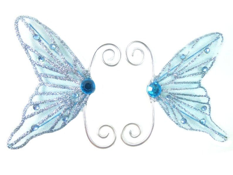 Blaue Fee Ohrmanschetten Ohrflügel Ohrschmuck Feenflügel Schmetterling Flügel Kostüm Blaue Fee Ohrmanschetten Ohrflügel Ohrschmuck Feenflügel Schmetterling Flügel Kostüm von FairyMeShop