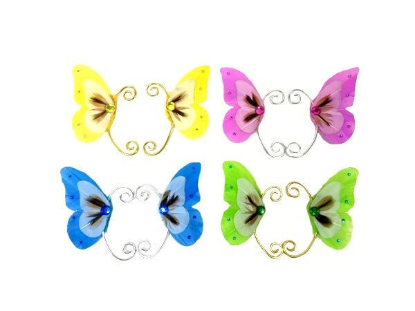 Gelb Rosa Blau Oder Grün Feen Ohr Cuffs Ohrhänger Ohrflügel Ohrschellen Fee Flügel Schmetterling Kostüm Cosplay Ohrwickel Gelb Rosa Blau Oder Grün Feen Ohr Cuffs Ohrhänger Ohrflügel Ohrschellen Fee Flügel Schmetterling Kostüm Cosplay Ohrwickel von FairyMeShop