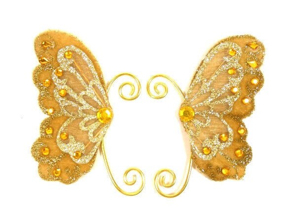 Gold Feen Ohrstecker Ohrhänger Schmetterling Flügel Kostüm Fee Cosplay Feenohrschellen Nr2 Gold Feen Ohrstecker Ohrhänger Schmetterling Flügel Kostüm Fee Cosplay Feenohrschellen Nr2 von FairyMeShop