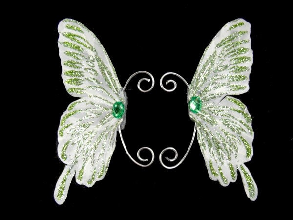 Grün Silber Feen Ohrmanschetten Ohrschmuck Feenflügel Schmetterling Flügel Kostüm Grün Fee Ohren Grün Silber Feen Ohrmanschetten Ohrschmuck Feenflügel Schmetterling Flügel Kostüm Grün Fee Ohren von FairyMeShop