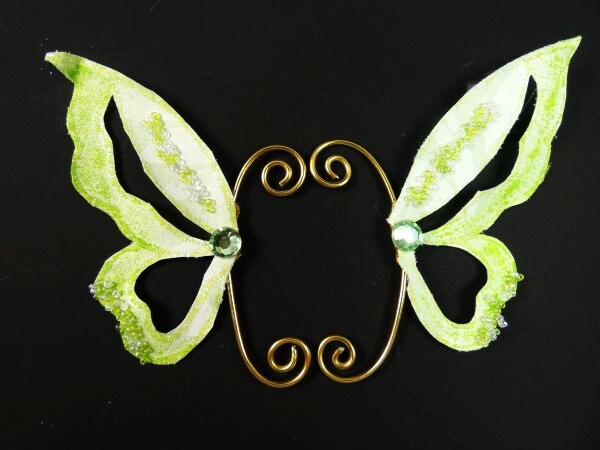 Grüne Fee Ohrmanschetten Ohrflügel Schmetterling Flügel Kostüm Cosplay Ohrschmeichler Grüne Fee Ohrmanschetten Ohrflügel Schmetterling Flügel Kostüm Cosplay Ohrschmeichler von FairyMeShop