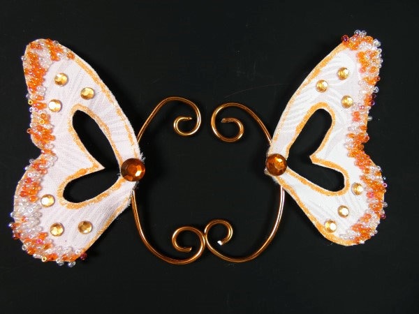 Orange Fee Ohrmanschetten Ohrflügel Ohrschmuck Feenflügel Schmetterling Flügel Kostüm Orange Fee Ohrmanschetten Ohrflügel Ohrschmuck Feenflügel Schmetterling Flügel Kostüm von FairyMeShop