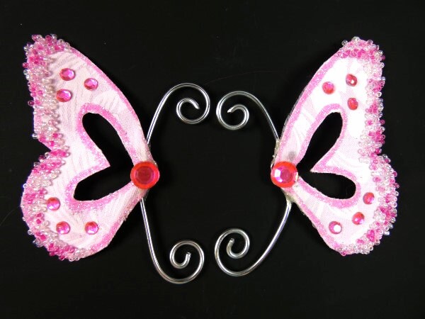 Rosa Fee Ohrmanschetten Ohrschmeichler Schmetterling Flügel Kostüm Rosa Fee Ohrmanschetten Ohrschmeichler Schmetterling Flügel Kostüm von FairyMeShop