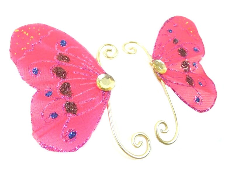 Rosa Feen Ohrmanschetten Ohrflügel Feenflügel Schmetterling Flügel Kostüm Glitter Earwings Cosplay Rosa Feen Ohrmanschetten Ohrflügel Feenflügel Schmetterling Flügel Kostüm Glitter Earwings Cosplay von FairyMeShop