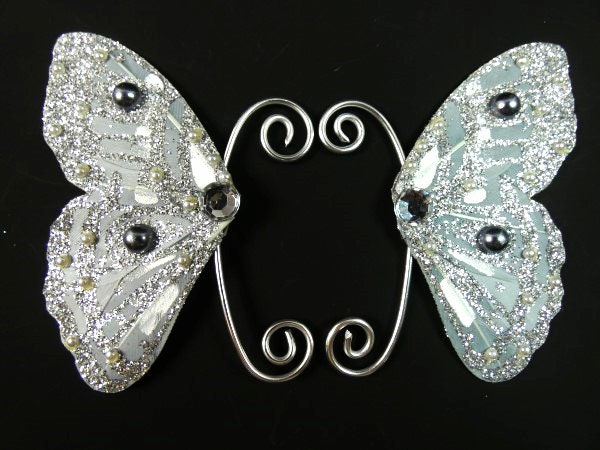 Silber Dunkelgraue Fee Ohr Manschetten Earwings Ohrflügel Ohrmanschetten Ohren Glitzer Kostüm Flügel Silber Dunkelgraue Fee Ohr Manschetten Earwings Ohrflügel Ohrmanschetten Ohren Glitzer Kostüm Flügel von FairyMeShop