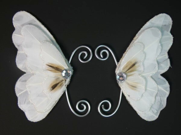 Weiß Silber Fee Ohr Manschetten Ohrflügel Flügel Earwings Feen Ohren Kostüm Weiß Silber Fee Ohr Manschetten Ohrflügel Flügel Earwings Feen Ohren Kostüm von FairyMeShop