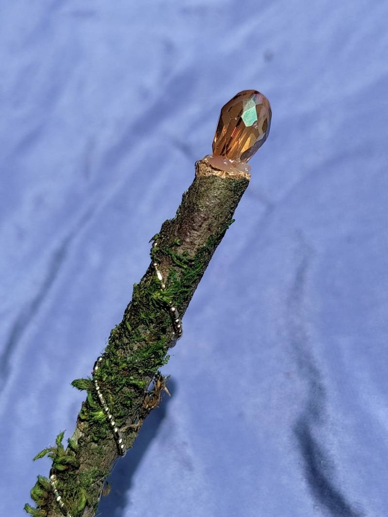 Feenstab, Zauberstab, Fairy, Zahnfee Magic, Elfe Wald Moos Ritual Kristall Feenstab, Zauberstab, Fairy, Zahnfee Magic, Elfe Wald Moos Ritual Kristall von FairyMoonDE