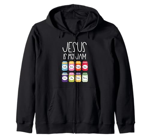 Jesus is My Jam Christian Damen Shirt - Glaube Kreuz Bibel Kapuzenjacke Jesus is My Jam Christian Damen Shirt - Glaube Kreuz Bibel Kapuzenjacke von Faith Cross Bible Vibes