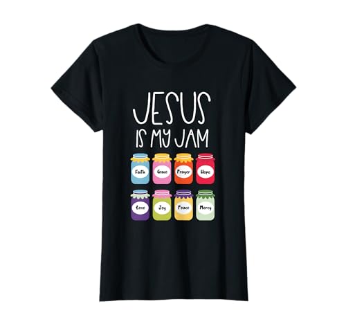 Jesus is My Jam Christian Damen Shirt - Glaube Kreuz Bibel T-Shirt Jesus is My Jam Christian Damen Shirt - Glaube Kreuz Bibel T-Shirt von Faith Cross Bible Vibes