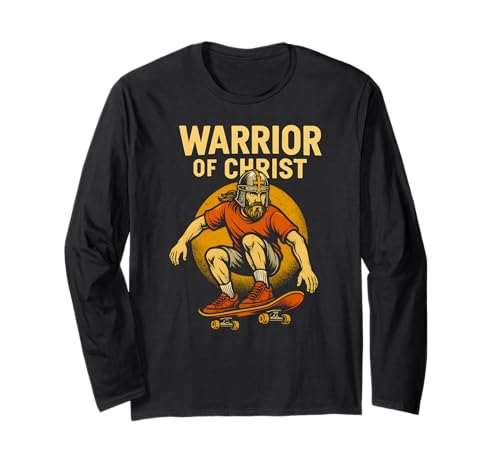 Christian Fitness Warrior of Christ Cool Herren Faith Bekleidung Langarmshirt Christian Fitness Warrior of Christ Cool Herren Faith Bekleidung Langarmshirt von Faith Fueled Fitness Christian Bible Apparel