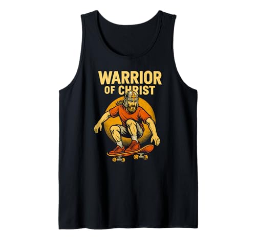 Christian Fitness Warrior of Christ Cool Herren Faith Bekleidung Tank Top von Faith Fueled Fitness Christian Bible Apparel