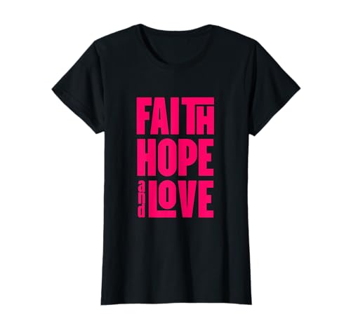 Bibelvers mit Glaube, Hoffnung und Liebe, für Damen, Mädchen, Kinder T-Shirt Bibelvers mit Glaube, Hoffnung und Liebe, für Damen, Mädchen, Kinder T-Shirt von Faith Hope And Love Bible Verses for Christians